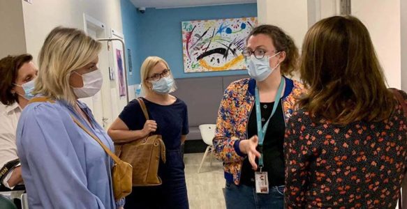 Visite du Centre pluridisciplinaire de prise en charge des victimes de violences sexuelles à Bruxelles