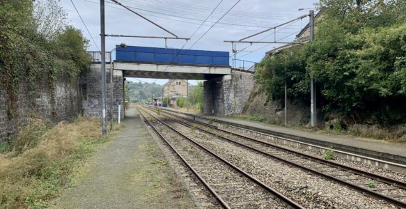 La mise à disposition de poubelles dans les wagons « vélo »