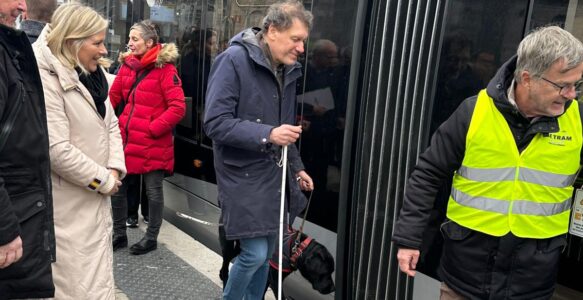 Le tram de Liège et son accessibilité : à la rencontre des associations
